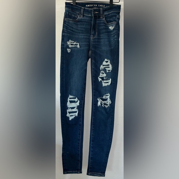 American Eagle Outfitters Ne(x)t Level Stretch Hi Rise Jegging - Picture 1 of 9